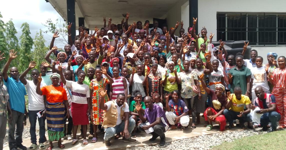 CARI Agricultural Mechanization Irrigation Engineering Department engages over 100 farmers in practical, simple farm machinery training in Suakoko, Bong County.